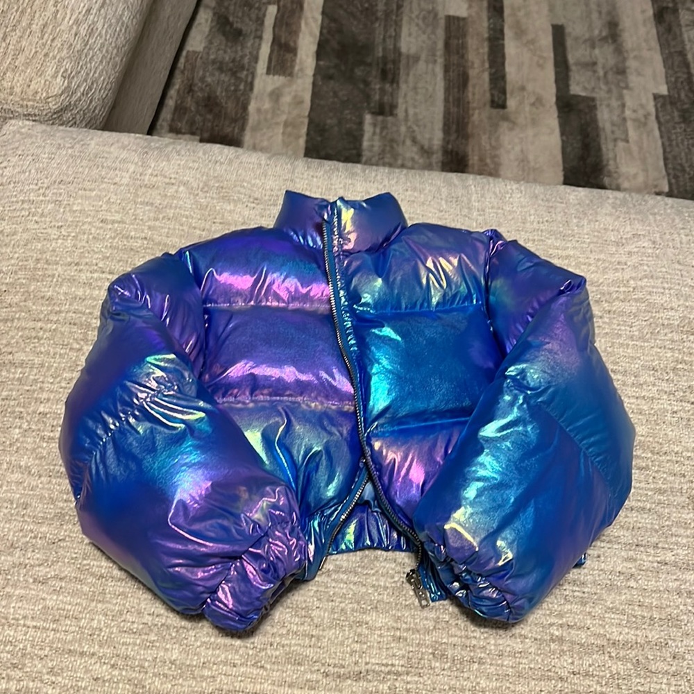 Cropped Puffer Coat